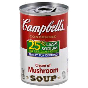 campbell's - 25% Less Sodium Cream of Mushroom