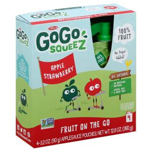 Gogo Squeez - Apple Strawberry Sauce