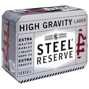 Steel Reserve - Beer 122k12oz Can