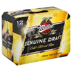 Miller - Beer Gen Drft Frdge12pk12oz cn