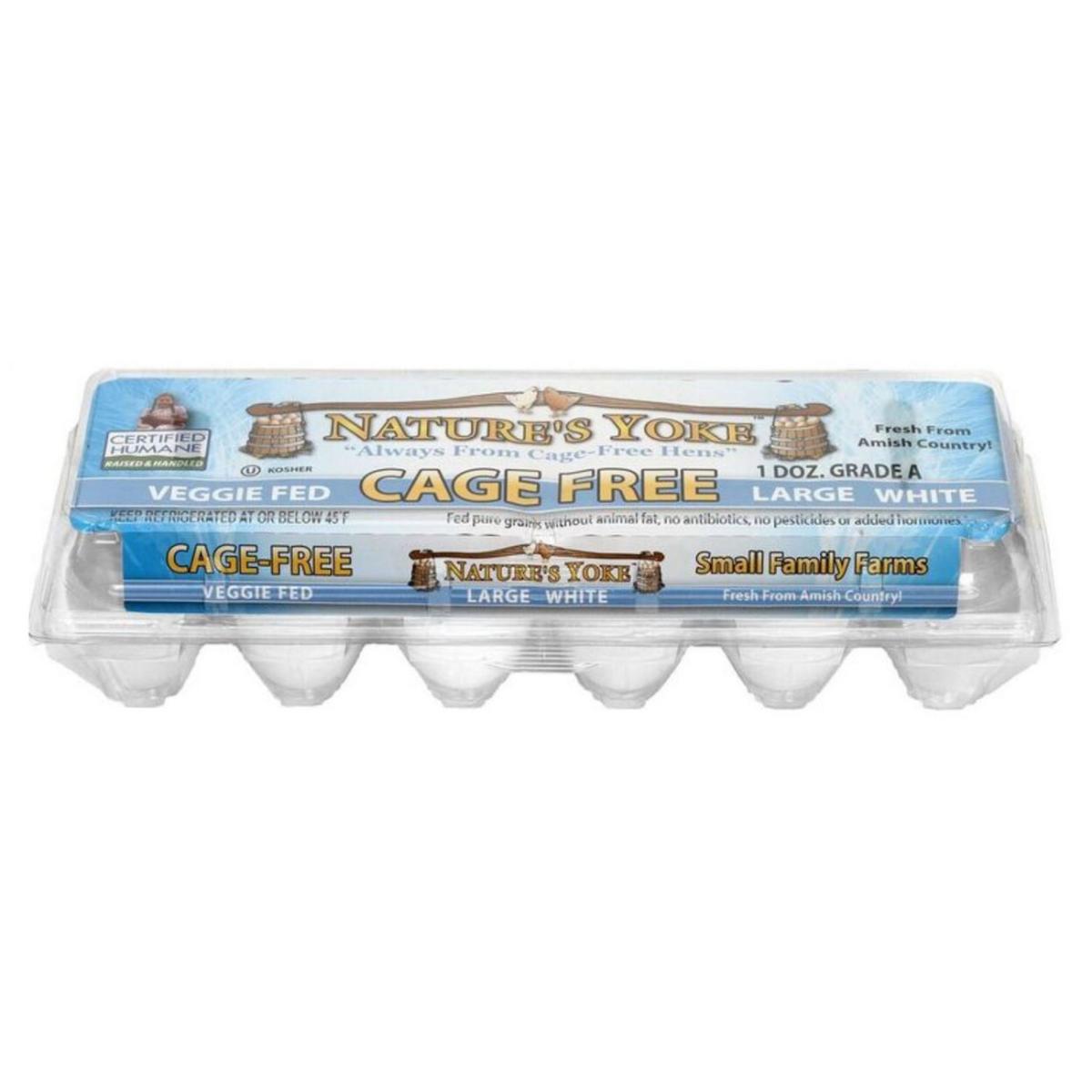 CAGE FREE LARGE WHITE EGGS