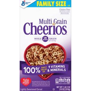 General Mills - Cheerios Multi Grain Cereal Family Size