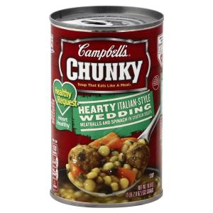Chunky - Healthy Wedding Meatball Spinach Soup