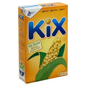 General Mills - Kix Crispy Corn Puff Breakfast Cereal