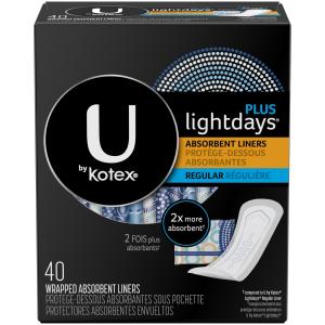 U by Kotex - Curves Pantiliners