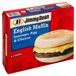 Jimmy Dean - Egg Cheese Muffin Sand 4ct