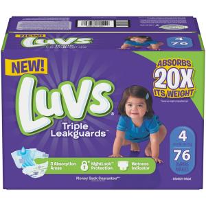 Luvs - Family Pack Diapers Size 4