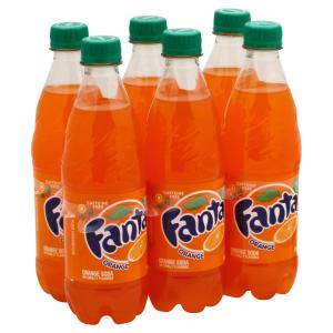Fanta - Orange Soda 6pk