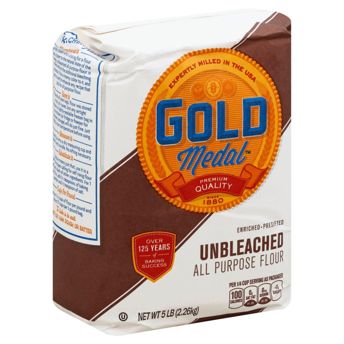 FLOUR UNBLEACHED 5LB