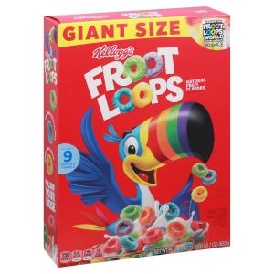 kellogg's - Froot Loops Breakfast Cereal Giant Size