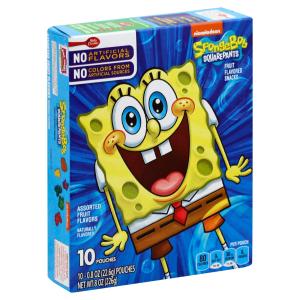 Betty Crocker - Fruit Snack Spongebob