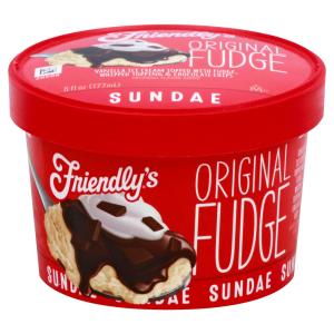 friendly's - Fudge Sundae Cup