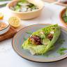 Gochujang-Glazed Turkey Meatball Lettuce Wraps with Cucumber Salad - Sensei Farms