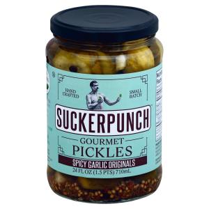 Suckerpunch - Spicy Garlic Gourmet Pickle Chips