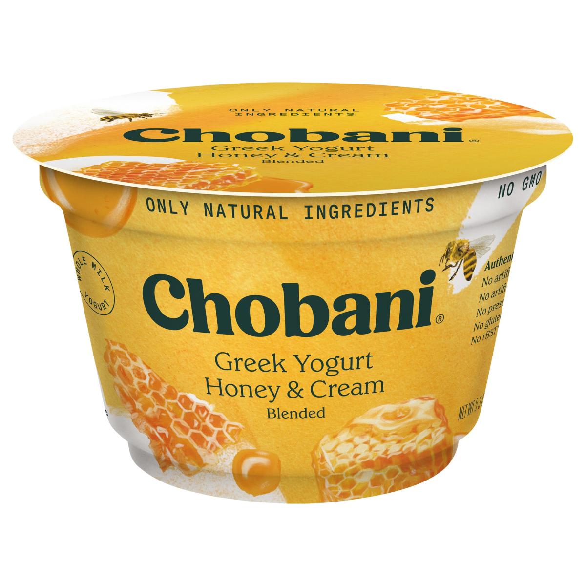 WHOLE MILK HONEY & CREAM GREEK YOGURT