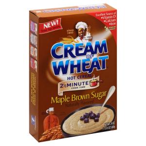 Cream of Wheat - Hot Cereal Maple Brown Sugar