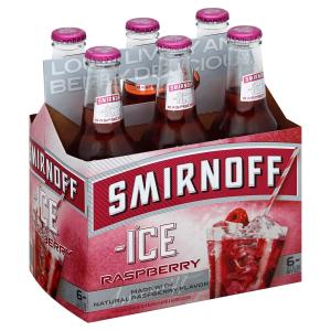 Smirnoff - Ice Raspberry 6pk11 2oz