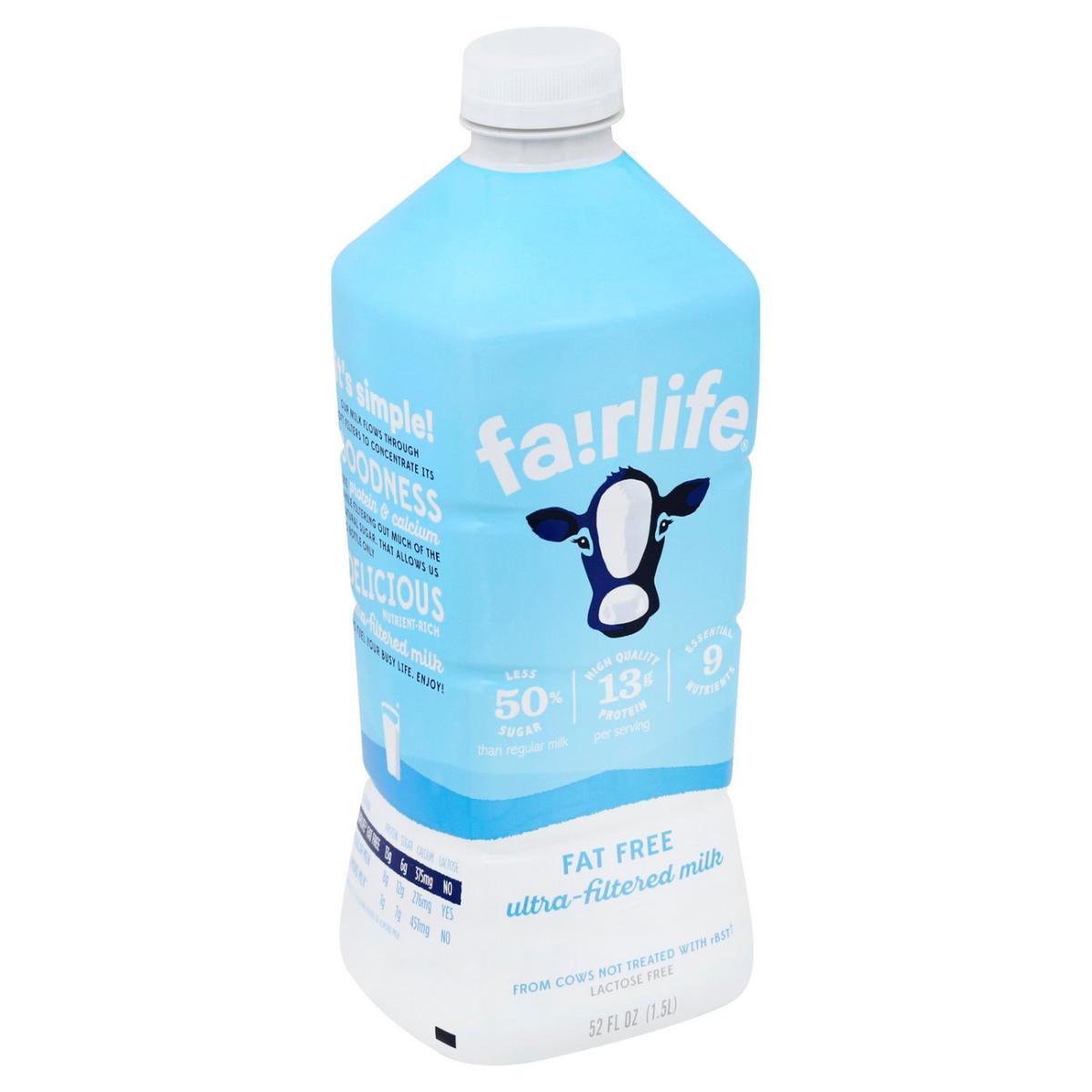 LACTOSE FREE FAT FREE MILK