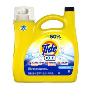 Tide - Liquid Detergent he Oxi 74 Lds
