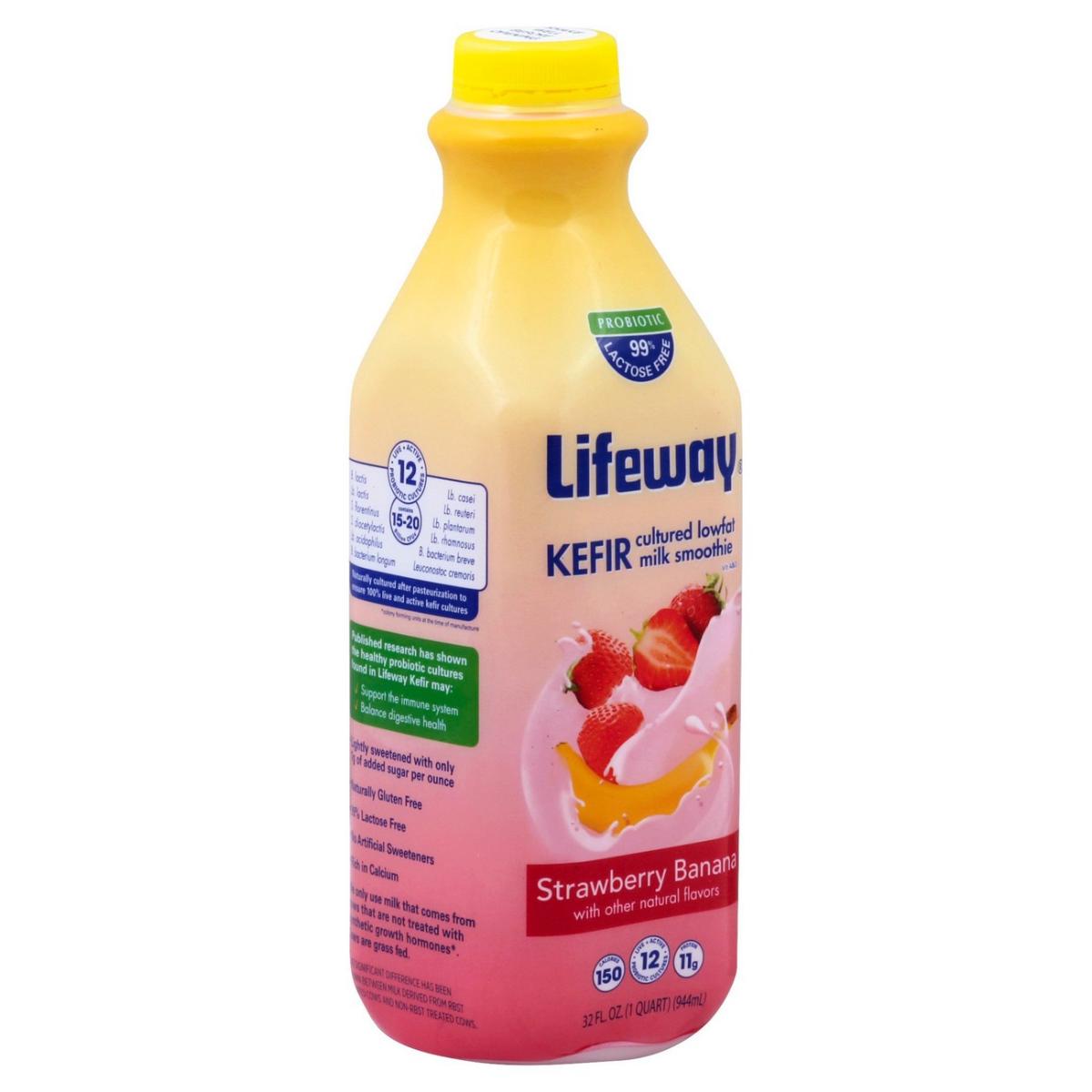 LOW FAT STRAWBERRY BANANA KEFI