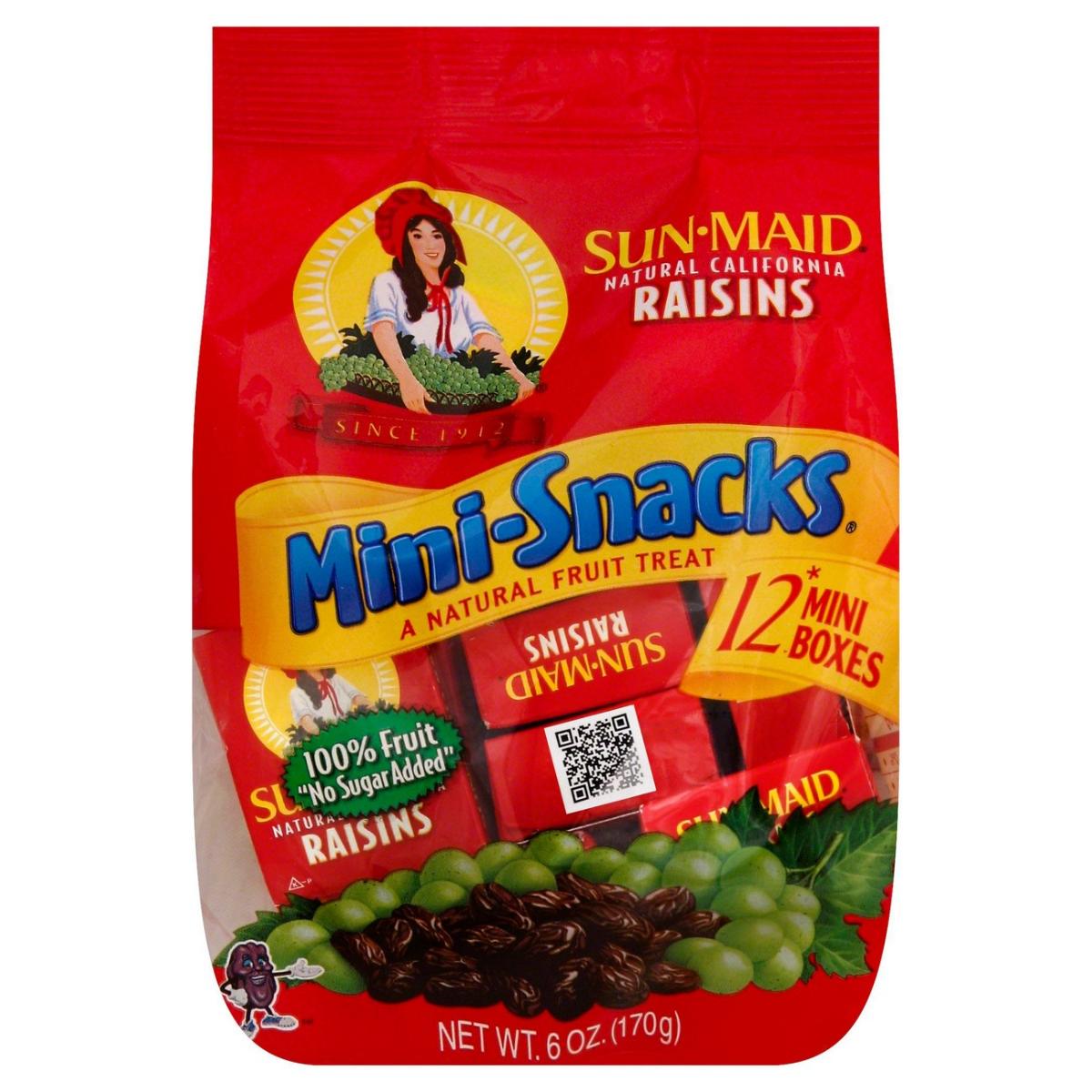 MINI RAISINS CARTON