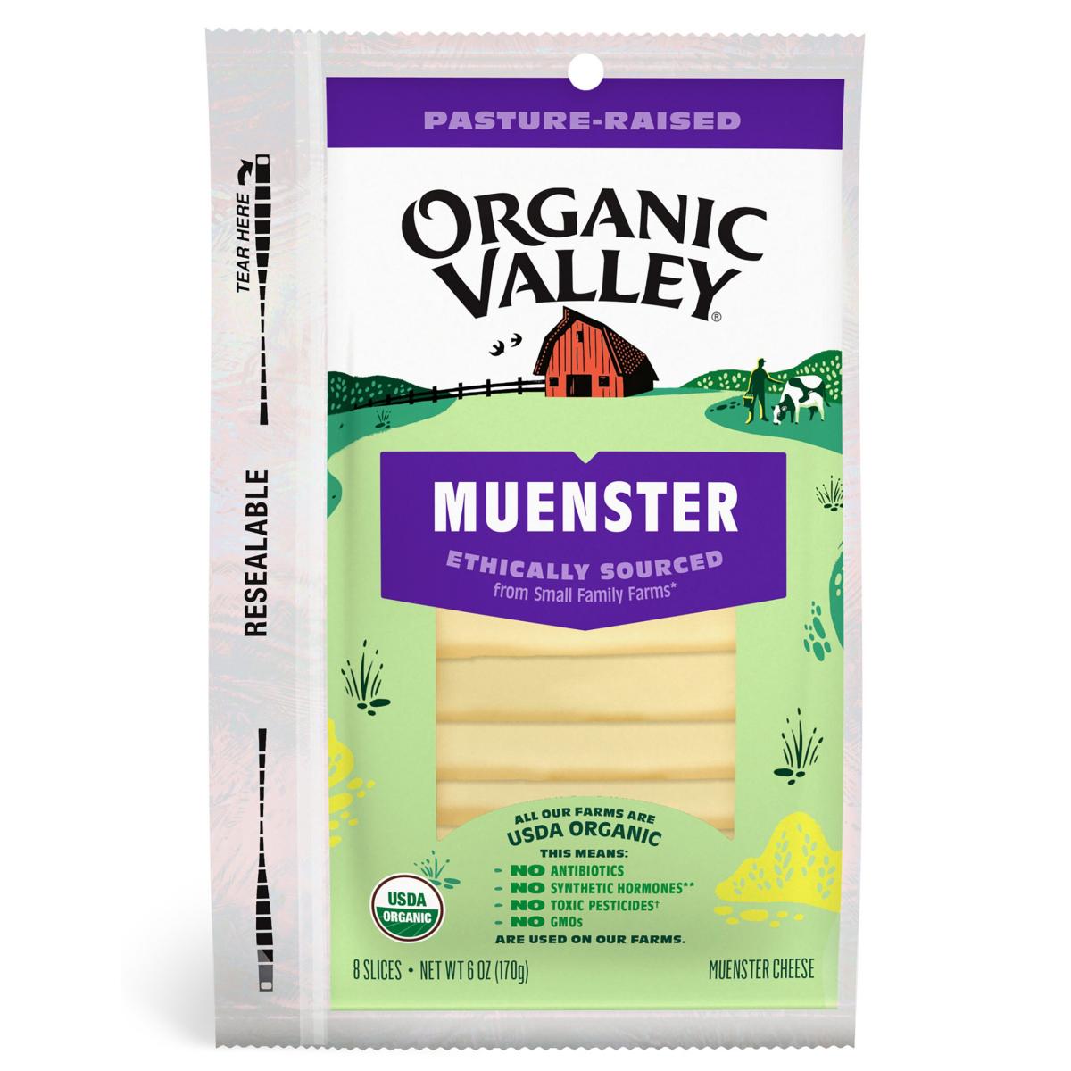 MUENSTER CHEESE SLICED