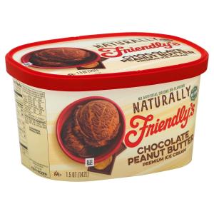friendly's - Naturally Chocolate Peanut Butter Ic