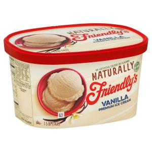 friendly's - Naturally Vanilla Ice Cream
