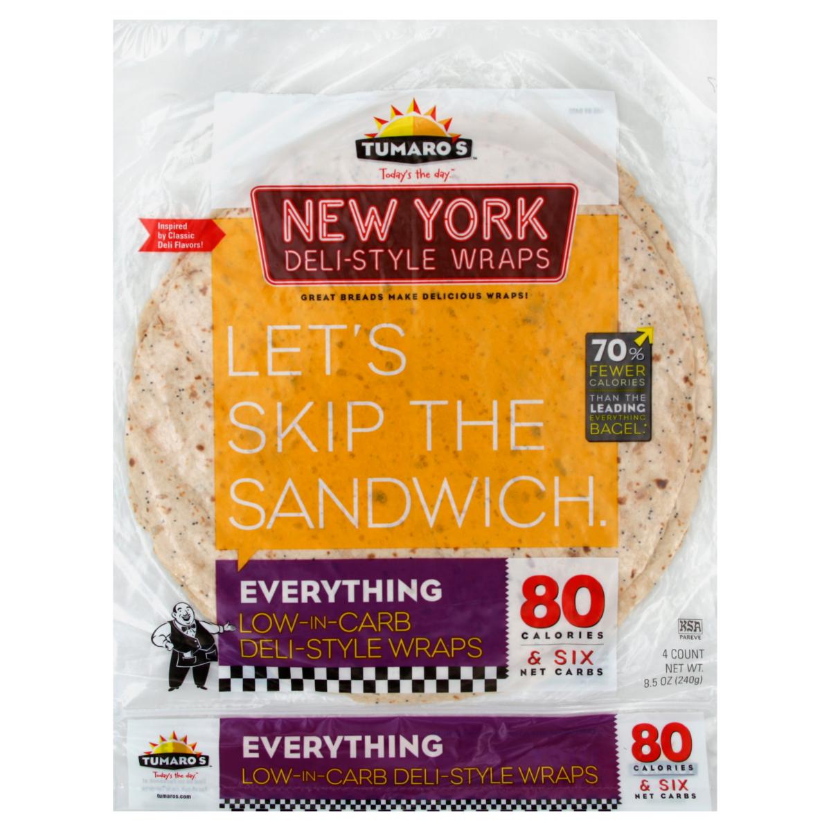 NY DELI STYLE EVERYTHING WRAP