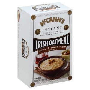mccann's - Maple Brown Sugar Irish Instant Oatmeal
