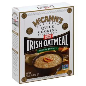 mccann's - Irish Oatmeal 3 Minute Quick Rolled Oats