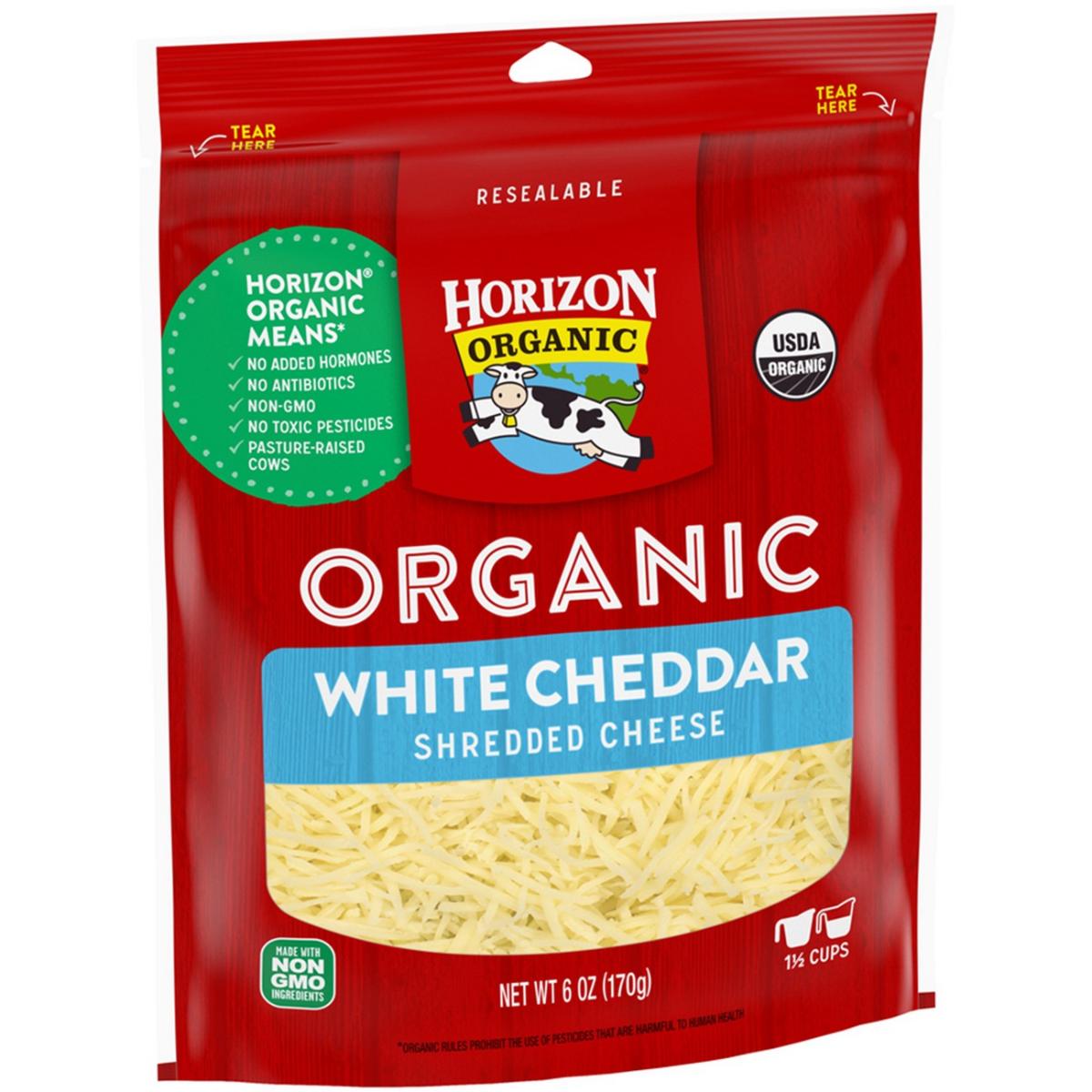 ORGANIC SHREDDED CHEDDAR