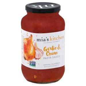mia's Kitchen - Pasta Sauce Garlic Onion