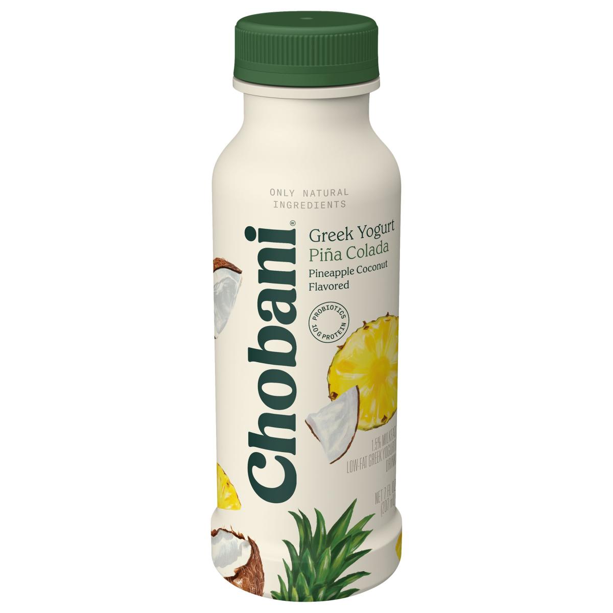 LOW-FAT PIA COLADA GREEK YOGURT DRINK