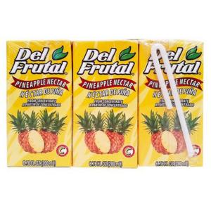 Del Frutal - Pineapple Nectar Tetra pk