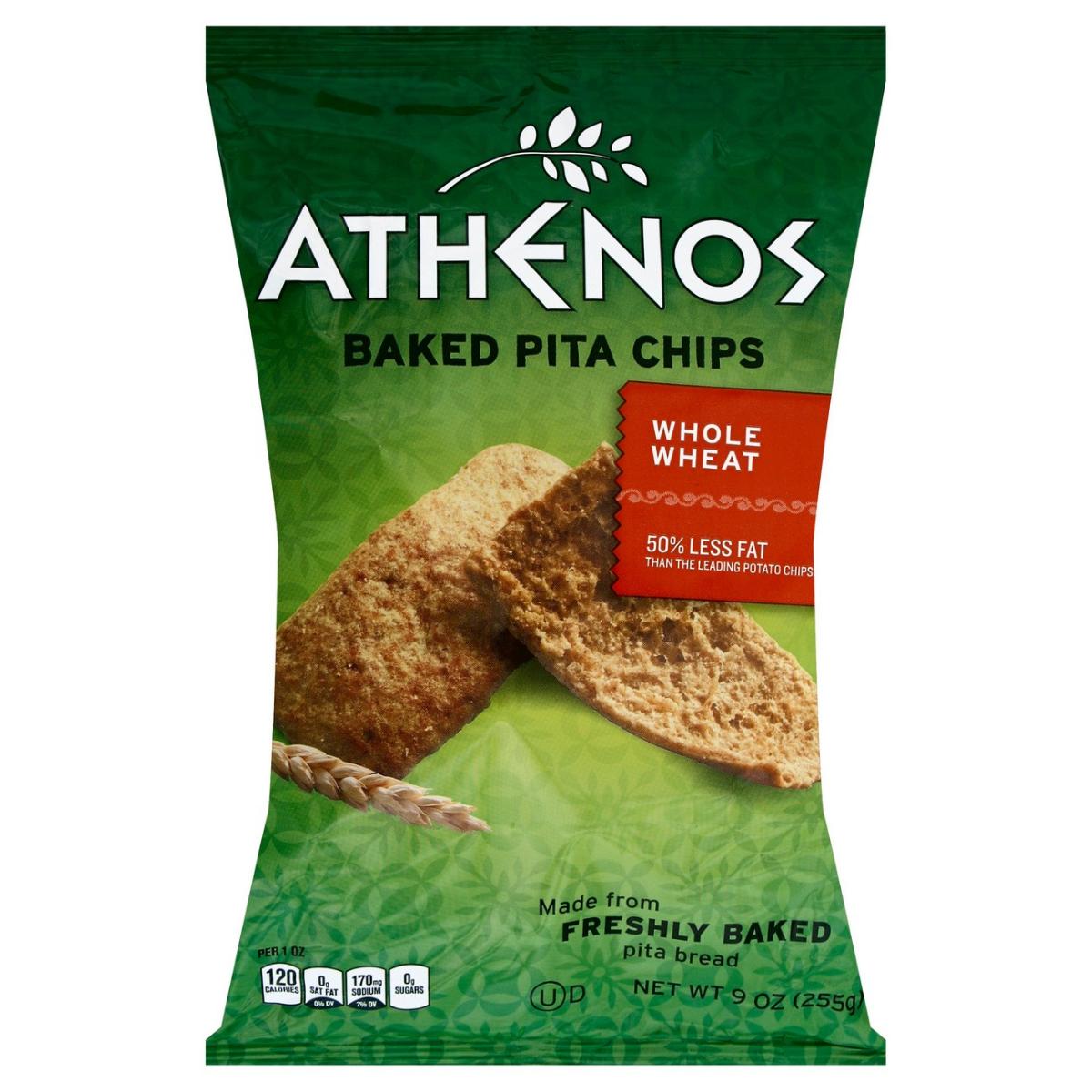 PITA CHIPS WHOLE WHEAT