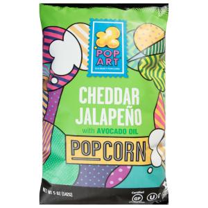 Pop Art - Popcorn White Cheddar Jalapeno