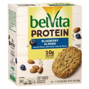 Belvita - Prottein Blueberry Almond Baked Biscuits