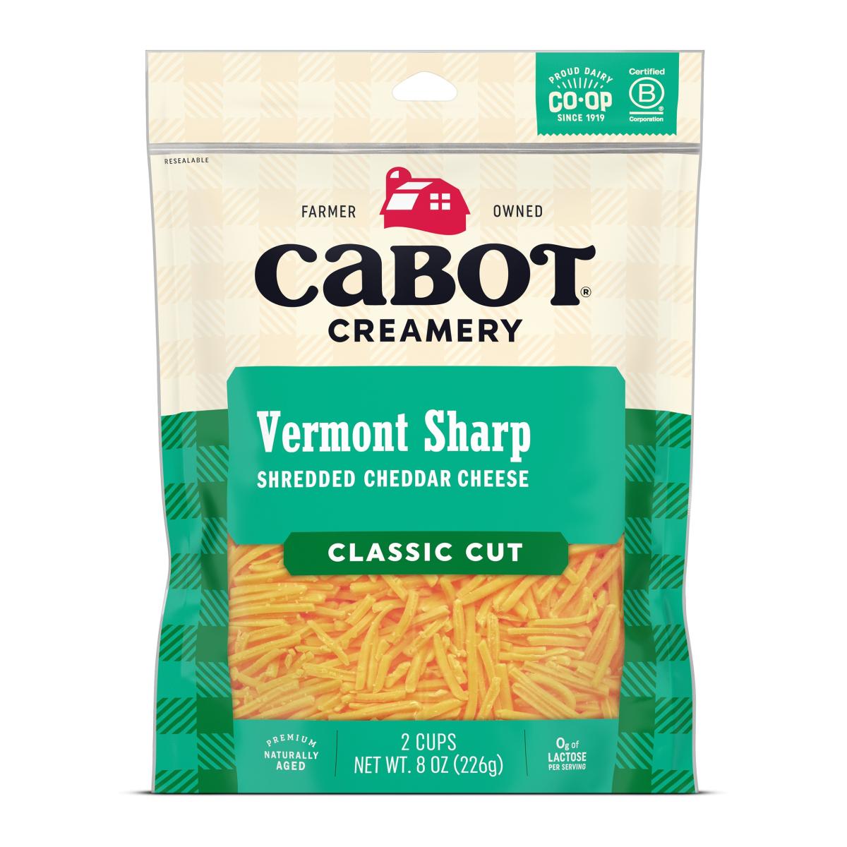 SHARP YELLOW CHEDDAR SHREDDED CHEESE