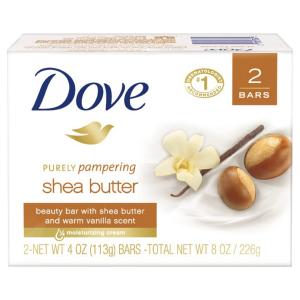 Dove - Shea Bar Soap 2pk