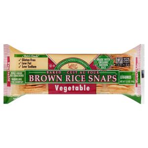 Edward & Sons - Brown Rice Snaps Vegetable