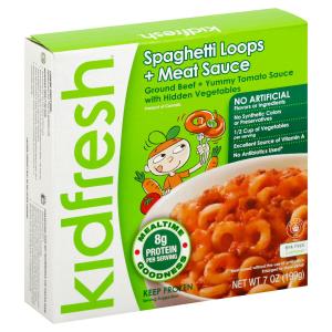 Kid Fresh - Spaghetti Loops Meat Sauce