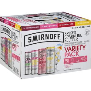 Smirnoff - Spiked Seltzer Variety