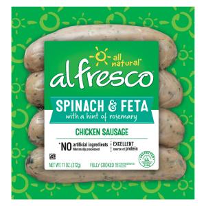 Al Fresco - Spinach Feta Chik Sausg