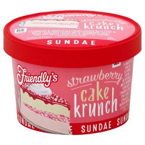 friendly's - Straw Cake Krunch Sundae