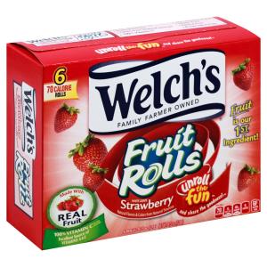 welch's - Strawberry Fruit Rolls