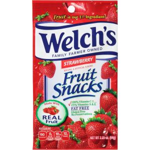 welch's - Strawberry Fruit Snacks