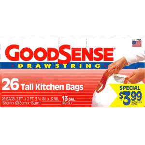 Good Sense - Tall Kitchen Draw Bags