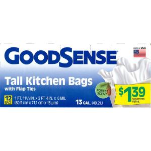 Good Sense - Tall Kitchen Forest Bag