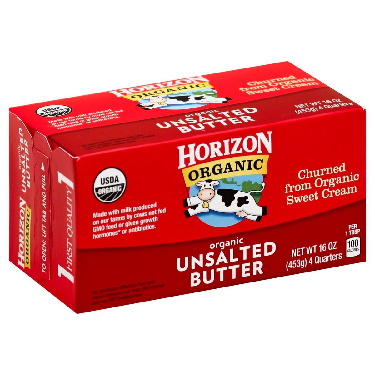 UNSALTED ORGANIC BUTTER
